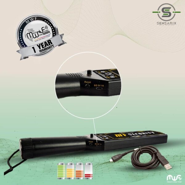 The MF SECURITY – HD30 packaged with accessories, emphasizing its portability and convenience.