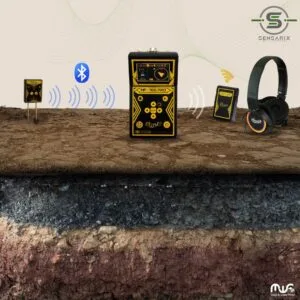 The MF-1100 PRO's enhanced audio system featuring a built-in external speaker and wireless headphone support.